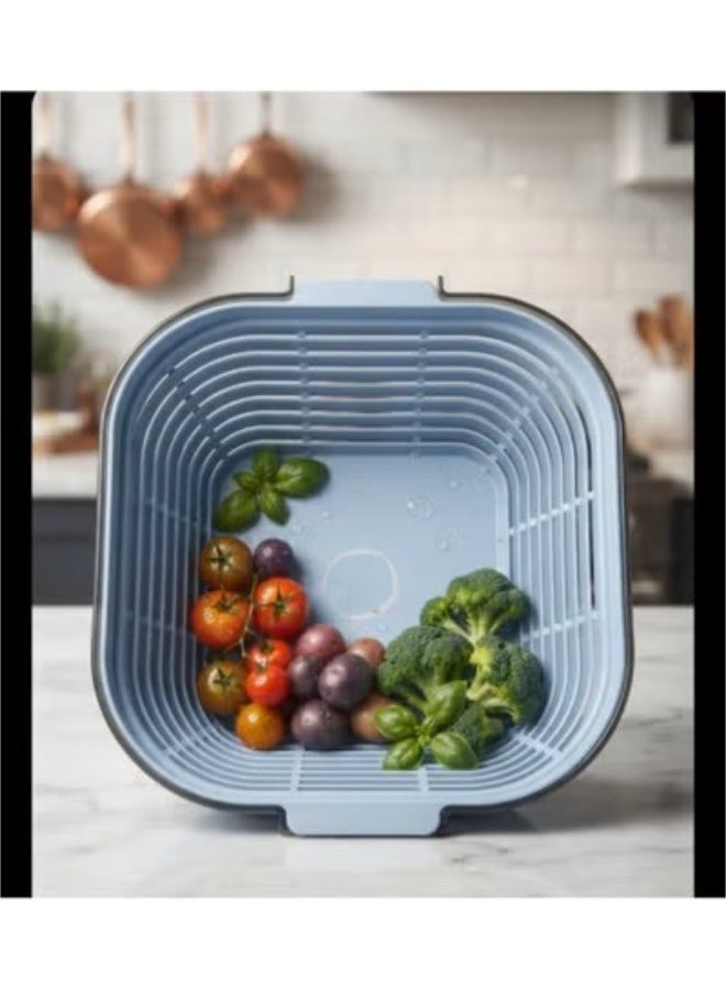 2-in-1 Colander and Bowl Set
