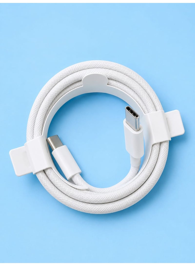 18 Actives USB-C to USB-C Cable, 100W PD Fast Charging & High-Speed Data Transfer Cord, White - Image 4