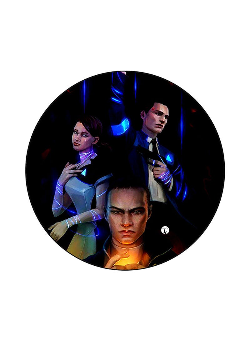 Video Game Detroit Become Human Print Mouse Pad Multicolour