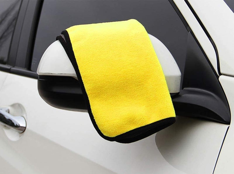 OAN All Purpose Microfiber Cloth for Cleaning, Dusting, Detailing & Polishing (All Vehicles, Office, Kitchen, Home) | 800 GSM | 45x45 cm (45 x 45 cm, 2Pc, Multicolor) - Image 2