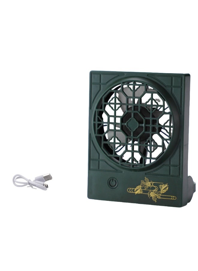 Nariele New USB Multi Purpose Silent Desktop Fan with Light