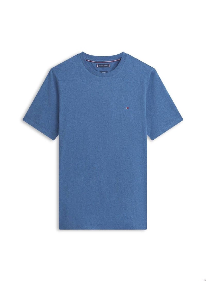 TOMMY HILFIGER Flag Embroidery Crew Neck T-Shirt - Image 5
