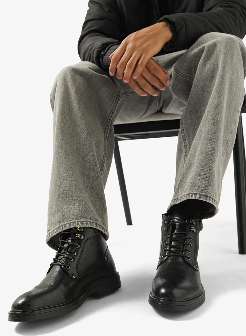 Robert Wood Biker Boots
