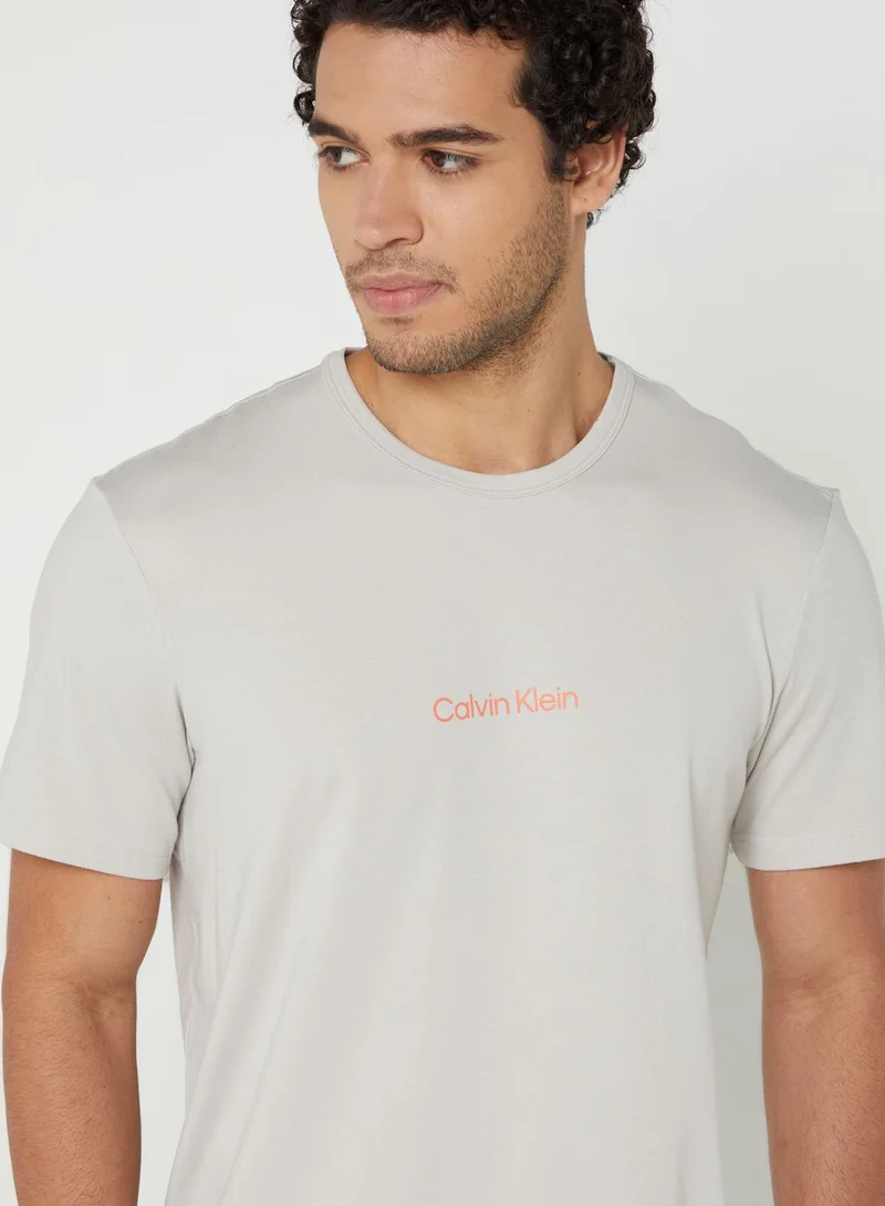CALVIN KLEIN Logo Crew Neck T-Shirt