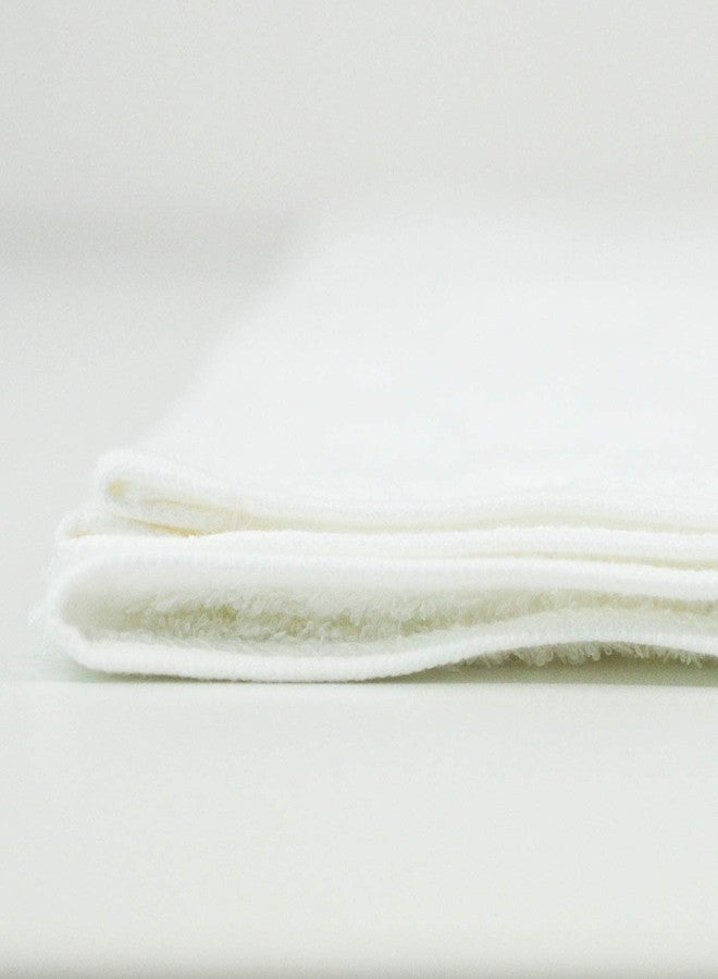 Imabari Towel منشفة إيماباري المعتمدة الطبيعية 3 قطع 100% قطن مصنوعة في اليابان 25.5 × 47.2 بوصة بيضاء مع دليل إنجليزي أصلي وملصق - Image 4