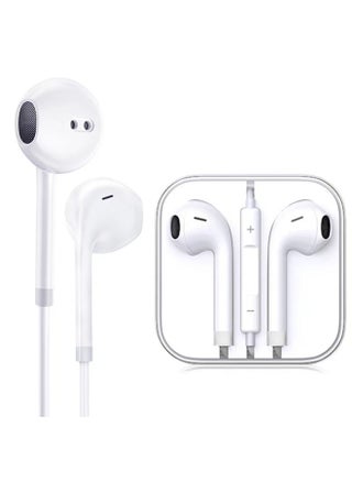 Remote Headset For Iphone For Huawei Type-c Wire Control In-Ear Wired Bluetooth For Apple Android Phone-Color:P41 6U Copper Ring (3.5mm Plug) White - pzsku/Z39FBE42B05E04E52E8D0Z/45/1744963351/8f6cb3ef-ae7e-4047-ab92-3a57f6a35729