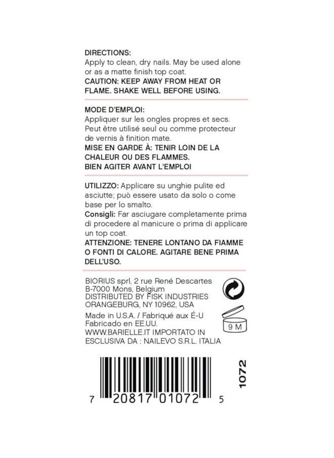 BARIELLE Protect Plus Color Nail Strengthener Light Pink 0.5 Ounce  - Image 3