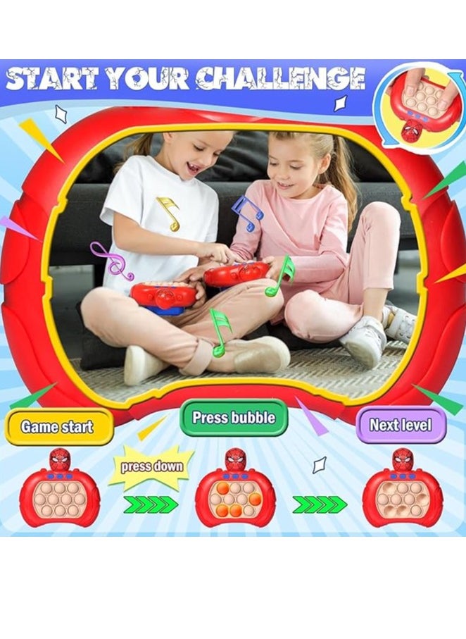 Kaimirui Pop It Electronic Toy, Quick Push Bubbles Game Console, Speed Push Game Fidget Toys, Pop It Fidget Toy, Game Machine For Kids Suitable To Relieve Stress For Children And Adults