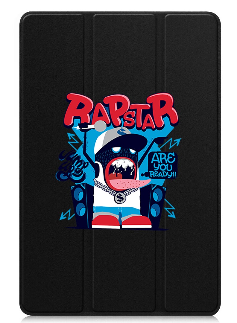 Theodor Protective Flip Case For Huawei MatePad SE 11 (2024) With Trifold Stand Auto Wake Sleep Shockproof Cover Rapstar - Image 1