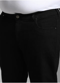HIGH STAR Men Black Plus Jeans  - Image 2
