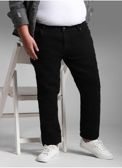 HIGH STAR Men Black Plus Jeans  - Image 5