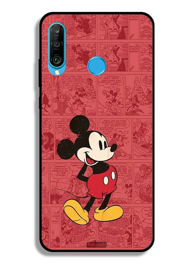 Tolwak Huawei P30 lite Protective Case Cover Mikey - Image 2