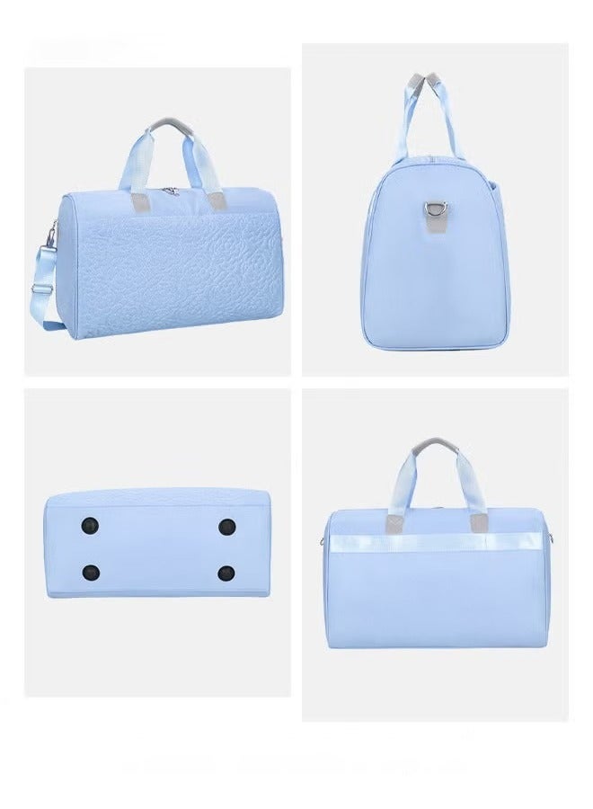 Canway Travel Duffel Bag Large Capacity Lightweight Waterproof Oxford Fabric Multipurpose Shoulder Luggage Bag for Fitness Sports Training Trip for Unisex - Image 3