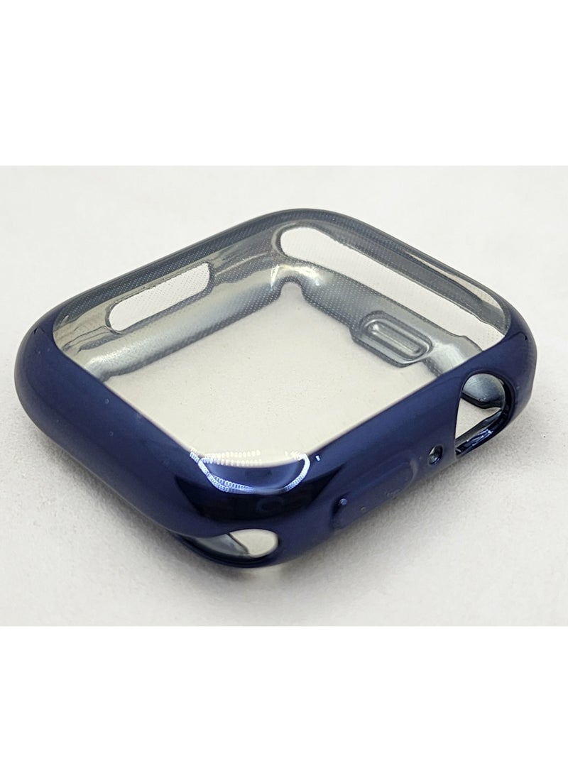 Generic - Silicon Cover For Apple Watch Series 7&8 41mm - Blue - Image 1