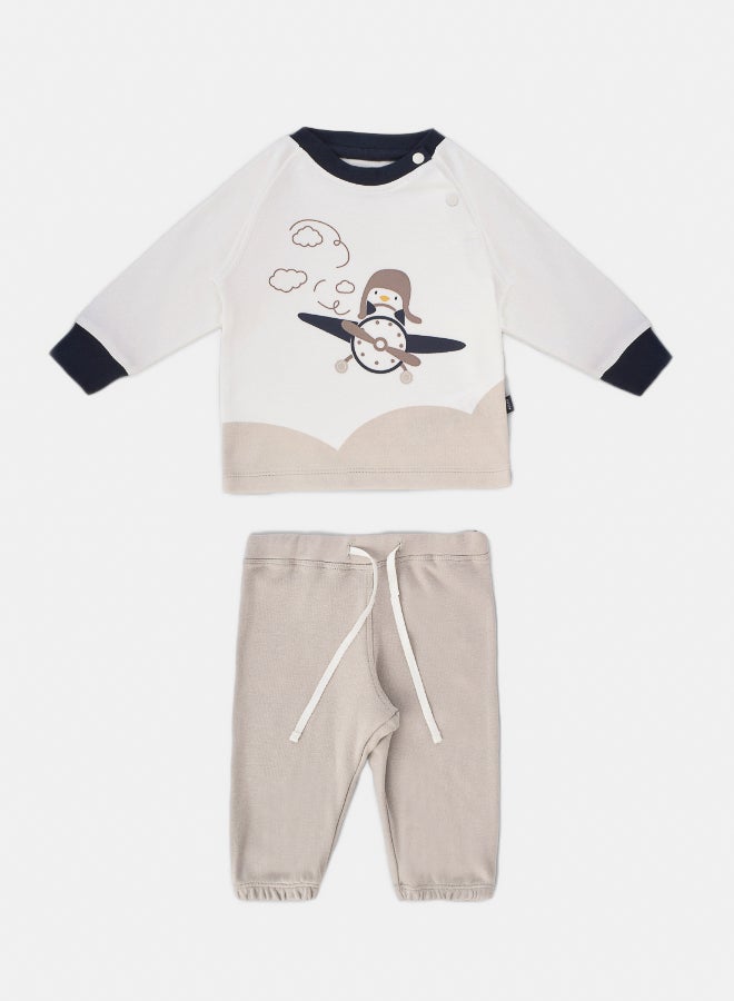Junior Baby Boys Pajama Set - Image 1