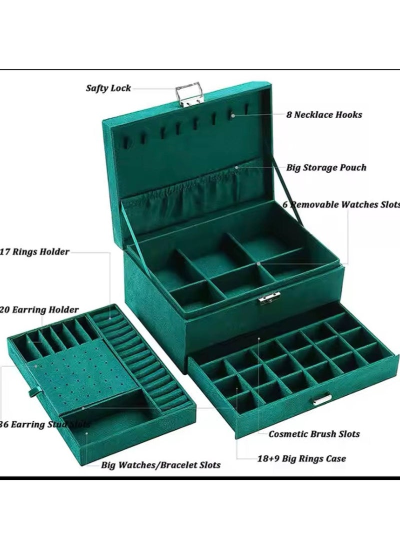 Organizer and holder for accessories or keys, 3 floors, does not take up any space IR
