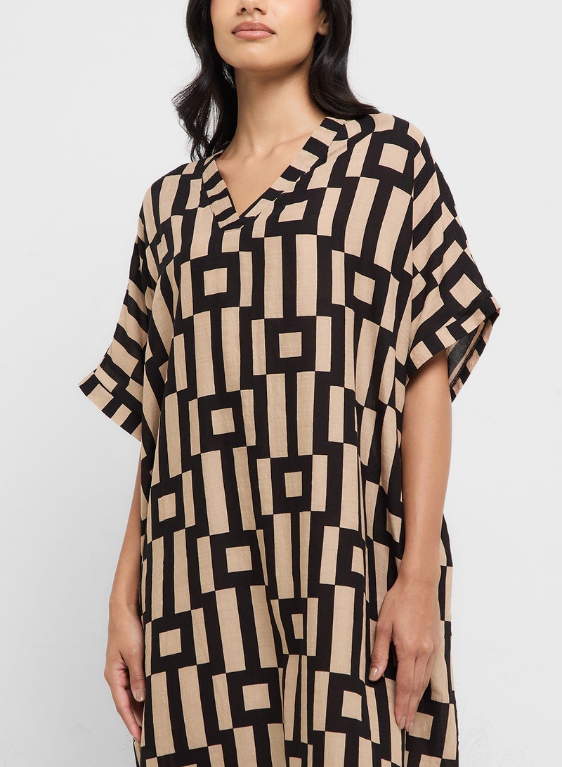 Khizana Printed Nightdress  - Image 3
