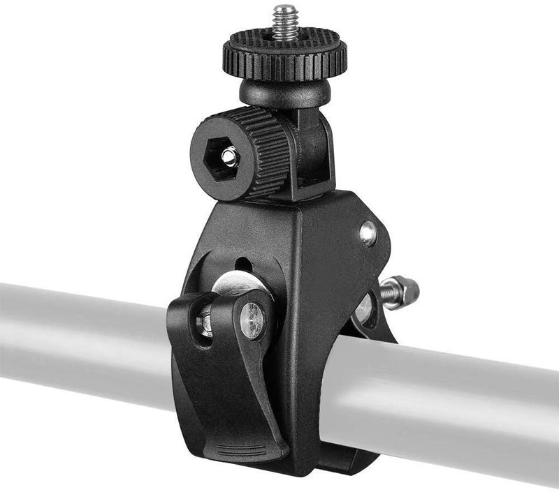HIFFIN® Camera Super Clamp with 1/4"- 20 Threaded Head Compatible for LCD Monitor,DSLR Cameras,DV,Flash Light,Studio Backdrop,Bike, Microphone Stands, Music Stands,Tripod, Motorcycle,Rod Bar - Image 2