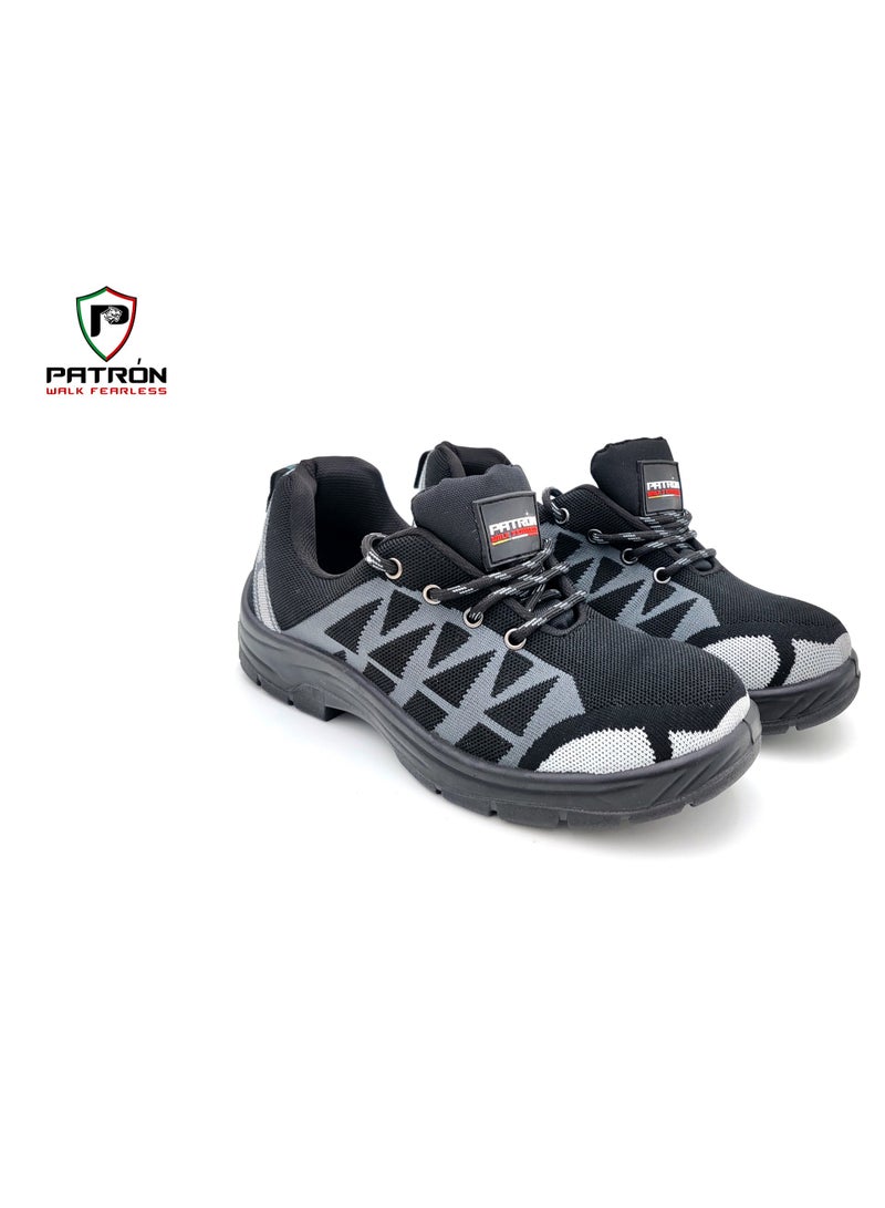 Patron RIDER II | R74437 Slip, Shock, Chemical Resistant With Steel Toe Men Women Sports Safety Shoe - Image 2
