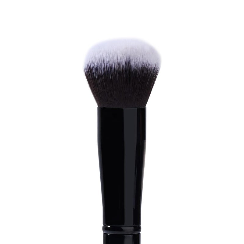 PAC Foundation Blending Brush 231 | Synthetic Bristle Makeup brush | Face Brush for Cream, Liquid And Powder Formulation | Medium Coverage Application | Black - 1 Brush - Image 2