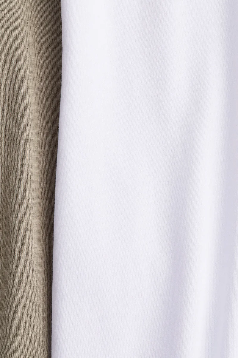 H&M MAMA 2-pack cotton vest tops