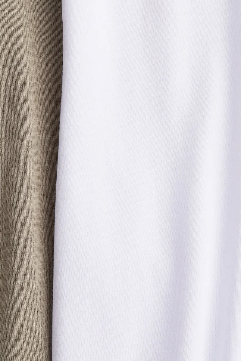 H&M MAMA 2-pack cotton vest tops