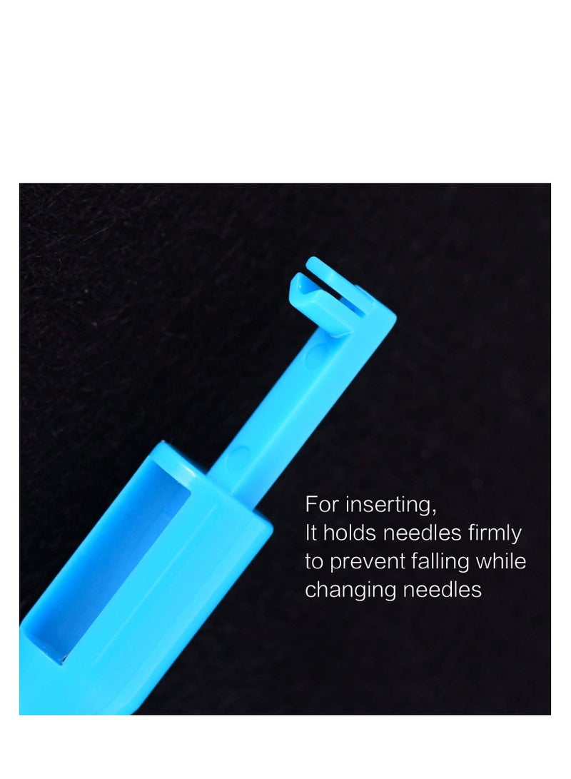 Sewing Machine 3 Pieces Sewing Needle Inserter Automatic Needle Threader, Needle Threading Tool for Sewing Machine - Image 2