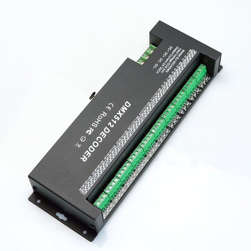 Amki وحدة تحكم فك تشفير LED AMKI DMX 512 لإضاءة شريط RGB (30 قناة) - Image 2