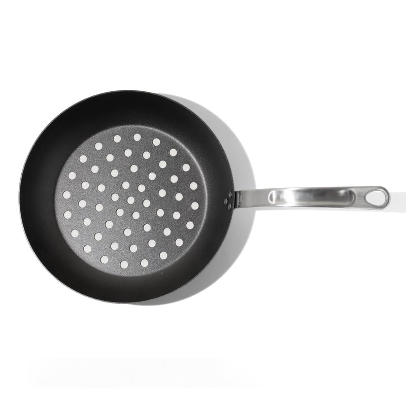 Made In Cookware 12 Seasoned Carbon Steel Grill Frying Pan Like Cast Iron but Better Professional Cookware Crafted in Sweden
