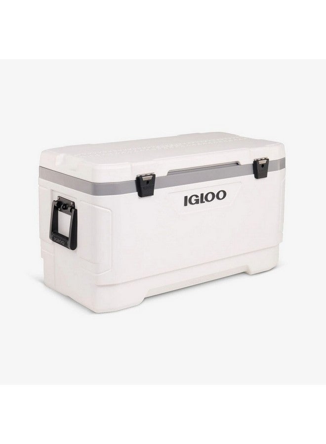 Igloo Latitude Marine Ultra 100 Cooler Box White and Grey 94.6 L 4797890 - Image 3