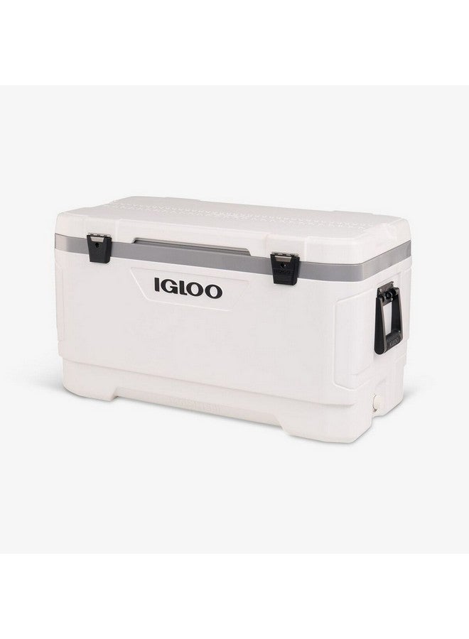 Igloo Latitude Marine Ultra 100 Cooler Box White and Grey 94.6 L 4797890 - Image 2