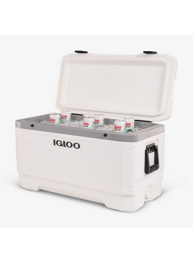 Igloo Latitude Marine Ultra 100 Cooler Box White and Grey 94.6 L 4797890 - Image 4