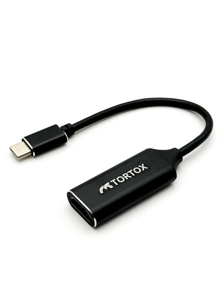 USB C To HDMI Adapter 4k@60Hz, Portable Aluminum USB C Adapter,Compatible With Samsung/iPhone 15 series/Honor/Dell/Asus/Panasonic/Sony/VU/Hisense - Image 2