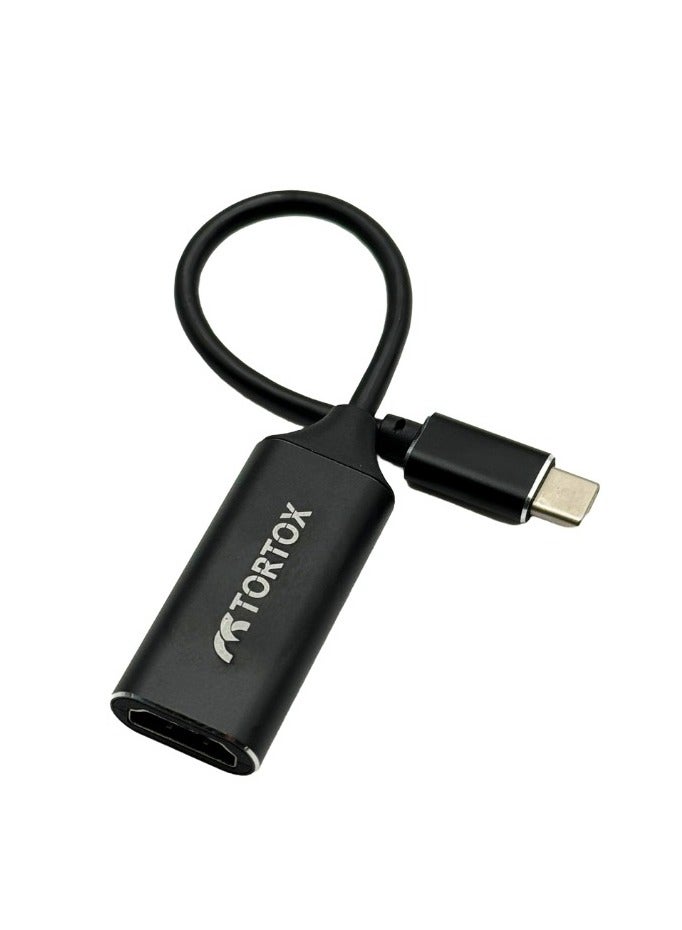 USB C To HDMI Adapter 4k@60Hz, Portable Aluminum USB C Adapter,Compatible With Samsung/iPhone 15 series/Honor/Dell/Asus/Panasonic/Sony/VU/Hisense - Image 1