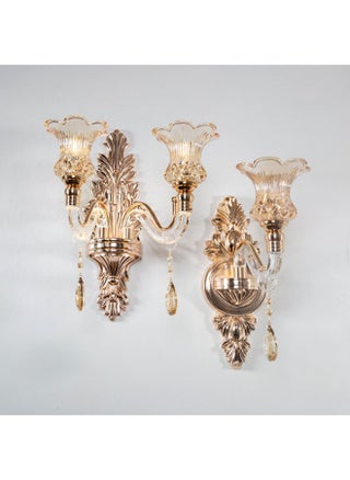 أباجورة زجاج كلاسيكي بأذرع كريستال مضيئة 24x26 سم - pzsku/Z39FD3AB0036487F6832BZ/45/_/1725287927/3ca38bbf-61cc-40c1-80ac-ac18dc8116c5