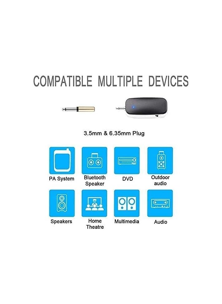 Bukela 2-in-1 Handheld UHF Wireless Microphone Headset, 165-foot range for subwoofer, stage speakers, teachers, tour guides, fitness instructors, by Making Tech, Hypercardioid, White  - Image 5