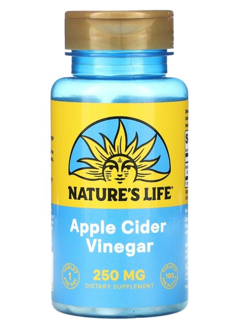 Apple Cider Vinegar 250 mg 100 Tablets