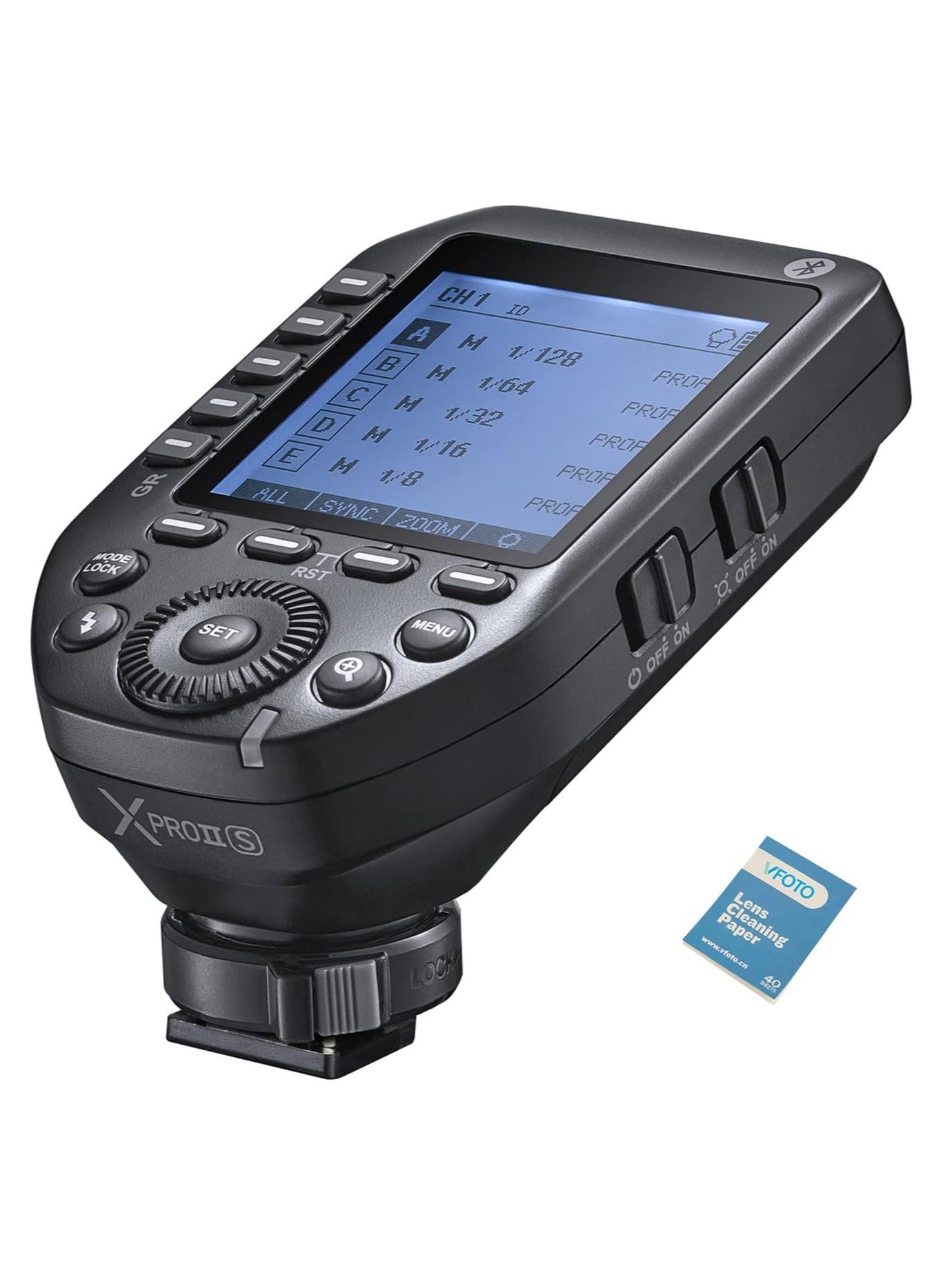 Godox XPro II‑S 2.4 GHz TTL Wireless Flash Trigger for Sony – i‑TTL, HSS up to 1/8000s, 16 Groups & 32 Channels