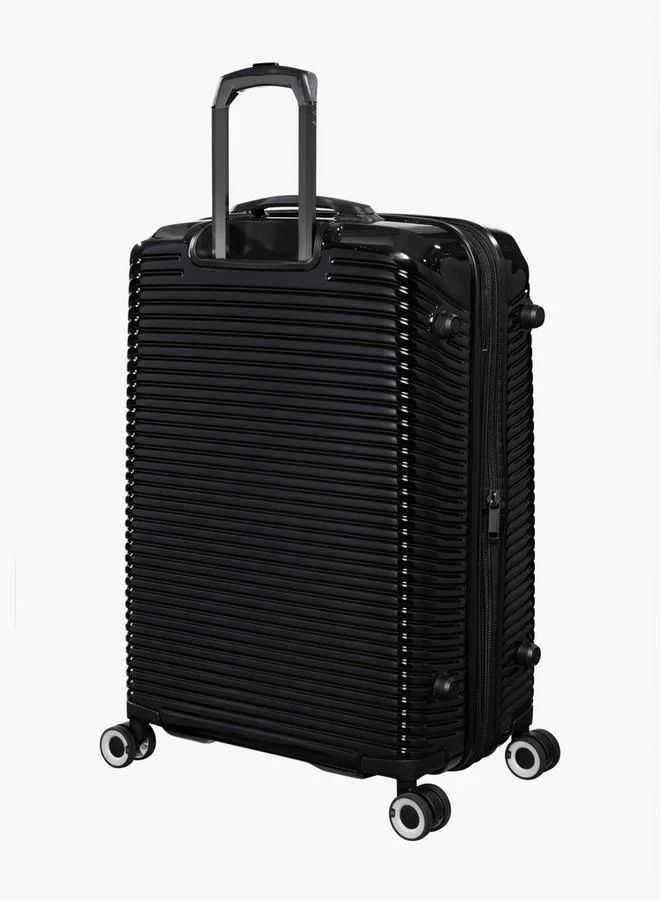 إت Textured Hardcase Luggage Trolley With Retractable Handle