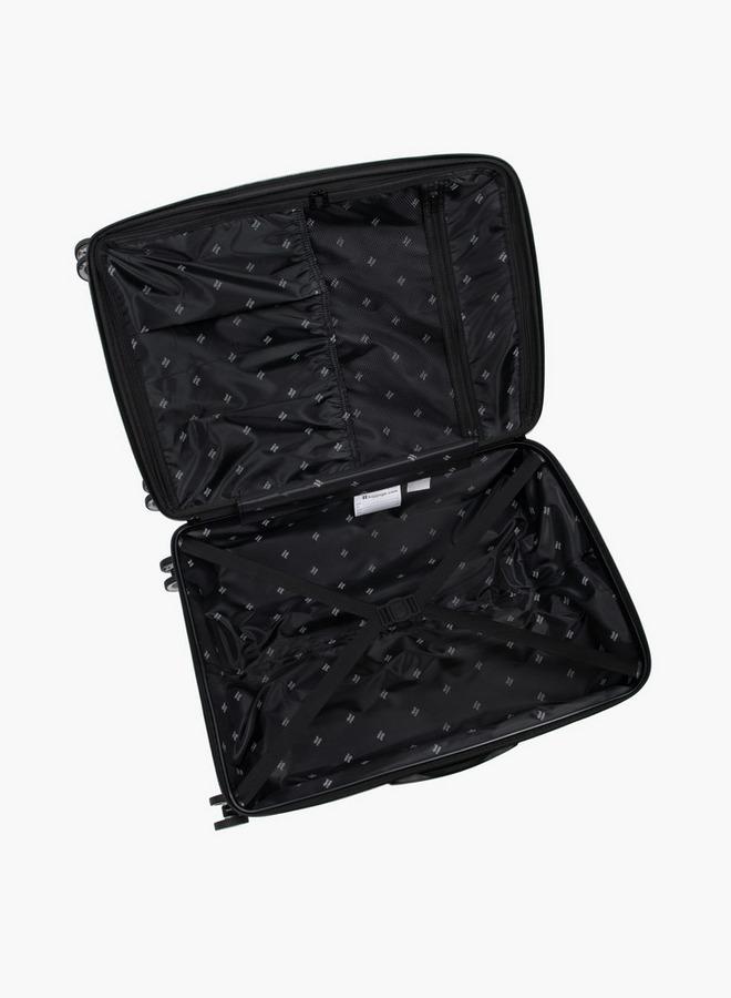 it Textured Hardcase Luggage Trolley With Retractable Handle - Image 3