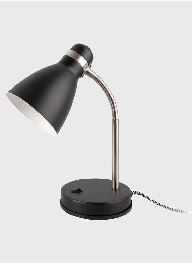 Generic - Matte Black Study Table Lamp - Image 1