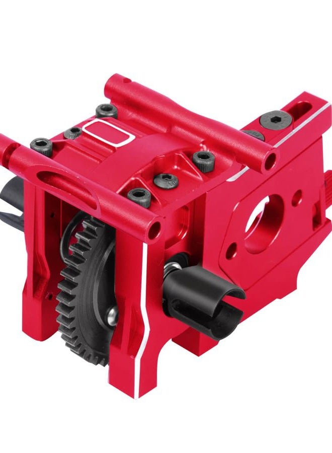 Rcarmumb RC Center Differential Mount & Cover & Motor Mount & 50T Diff Gear Slipper Upgrades Part for Arrma 1/8 Karton 6S,Typhon 6S,Outcast 6S,Talion 6S,Red - Image 1