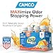 Camco TST MAX RV Toilet Treatment  Formaldehyde Free  Breaks Down Waste And Tissue  Septic Tank Safe  Treats up to 840 Gallon Holding Tanks Orange Scent 8 4 oz Bottles 41191 - Image 3