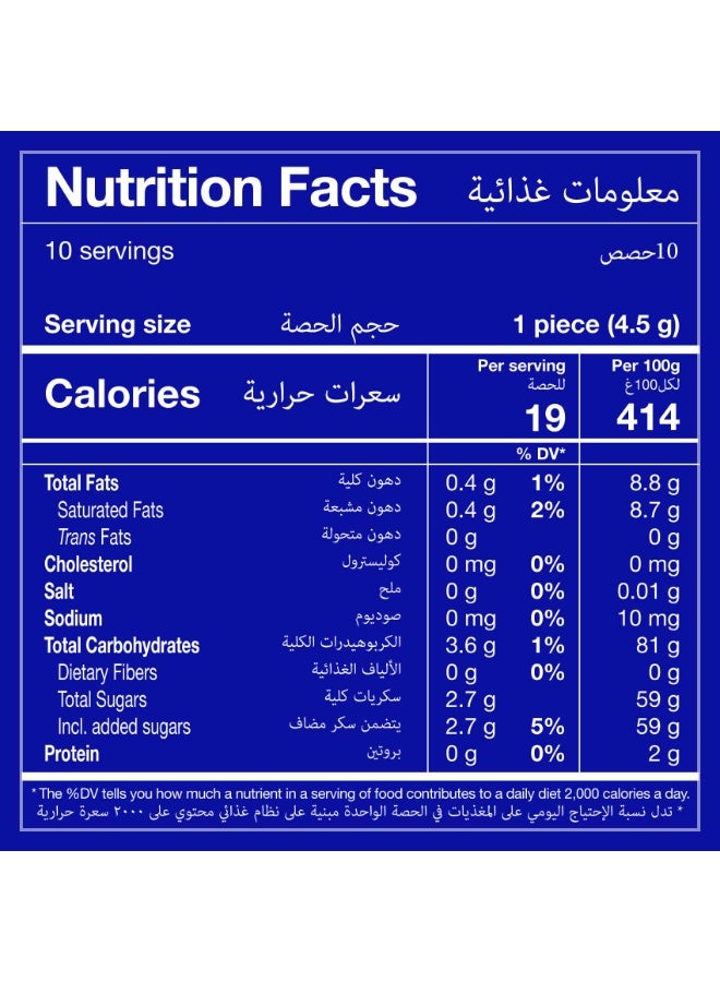 Mentos Incredible Chew Candy Green Apple Flavor 45g - Image 4