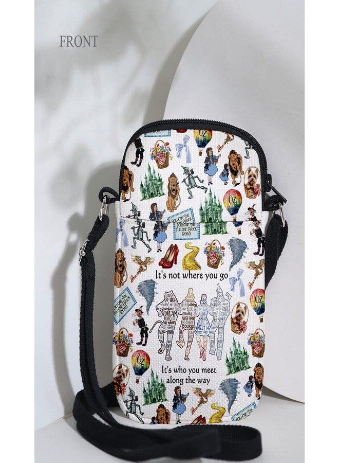 MAOFAED Wizard Crossbody Bag, It's Not Where You Go, It's Who You Meet Along The Way, Halloween Party Favor (who you meetCB) - Image 3