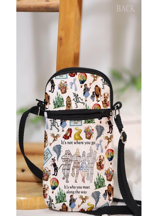 MAOFAED Wizard Crossbody Bag, It's Not Where You Go, It's Who You Meet Along The Way, Halloween Party Favor (who you meetCB) - Image 4