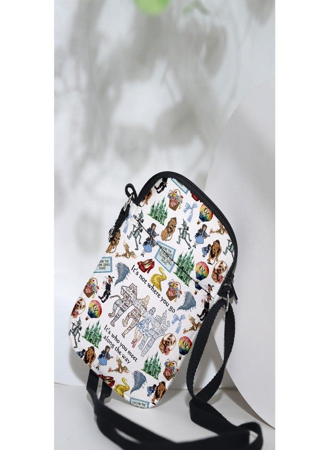MAOFAED Wizard Crossbody Bag, It's Not Where You Go, It's Who You Meet Along The Way, Halloween Party Favor (who you meetCB) - Image 5