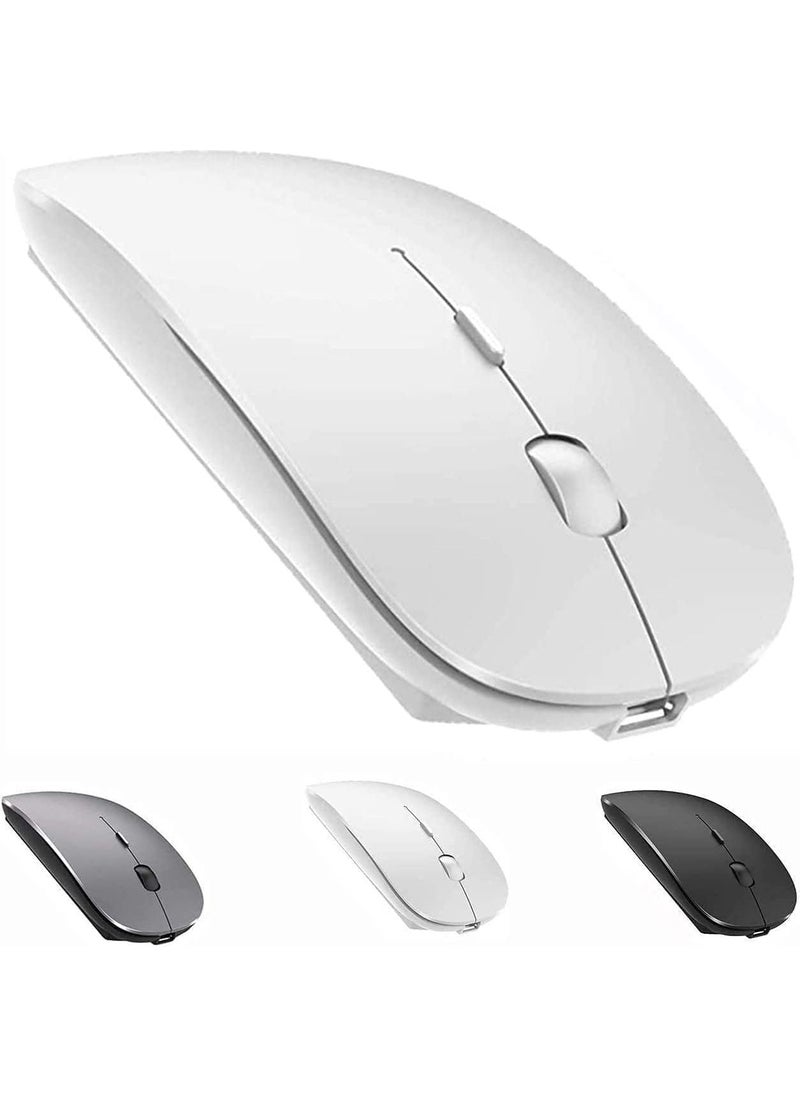 Ata Elektronik - Ata Electronic Slim Wireless Mouse Mouse Wireless Mouse 4 Key Color Silent Rechargeable DPI Control - Image 1