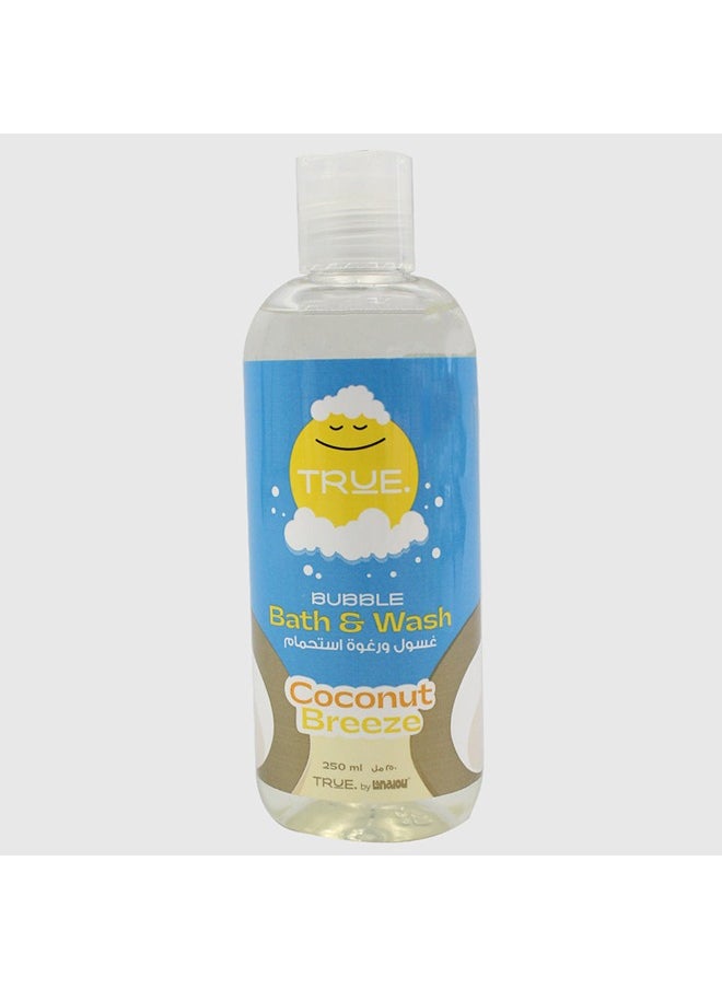 True Bubble Bath & Wash Coconut Scent 250 ml - pzsku/Z39FDA73FE615C0BD0DEDZ/45/_/1709130384/045e1233-e98e-4cb1-8062-cbdf93ed9d75