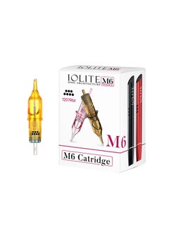 IOLITE 10- Pieces Tattoo Cartridge Needles, Pen SPMU Machine M6 Disposable Universal - 1207RM  - Image 1